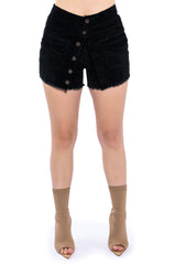 CHARLIE BUTTON FRONT MINI SKORT