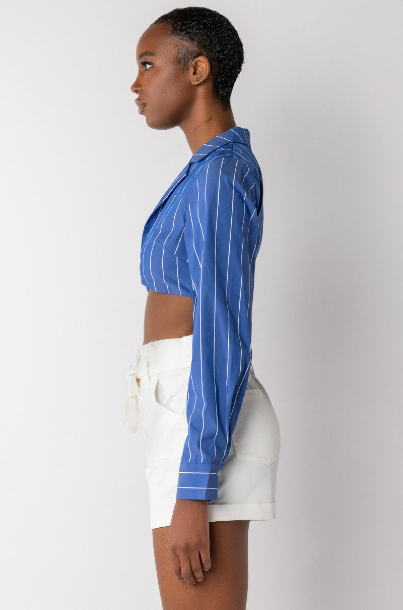 MELANIE CUT OUT COLLARED BODYSUIT