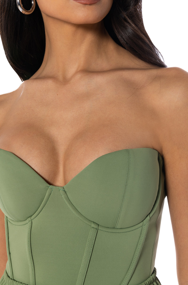 COCOA BUTTER SCUBA CORSET