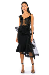 DAPHNE PEPLUM SKIRT