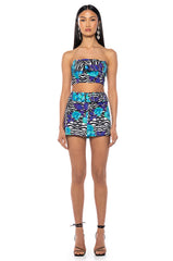 DARE YOU BELTED MINI SKIRT
