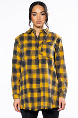 DARK FANTASY BUTTON DOWN FLANNEL