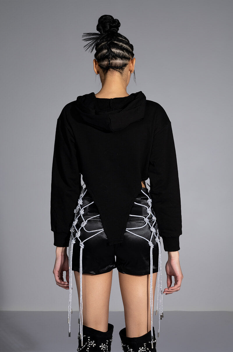 DAY N NIGHT FRINGE SWEATSHIRT