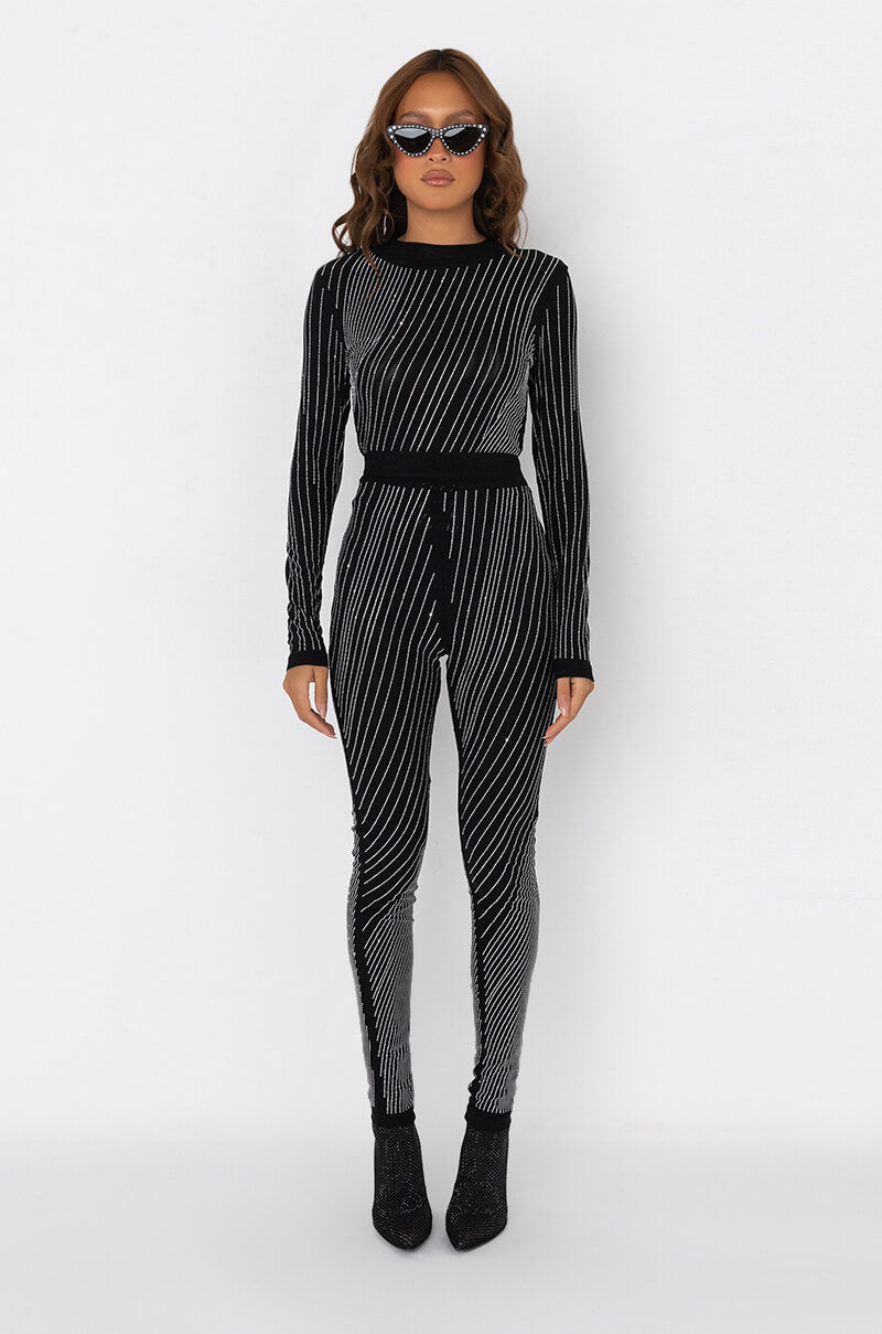 DIAMOND MESH LEGGING