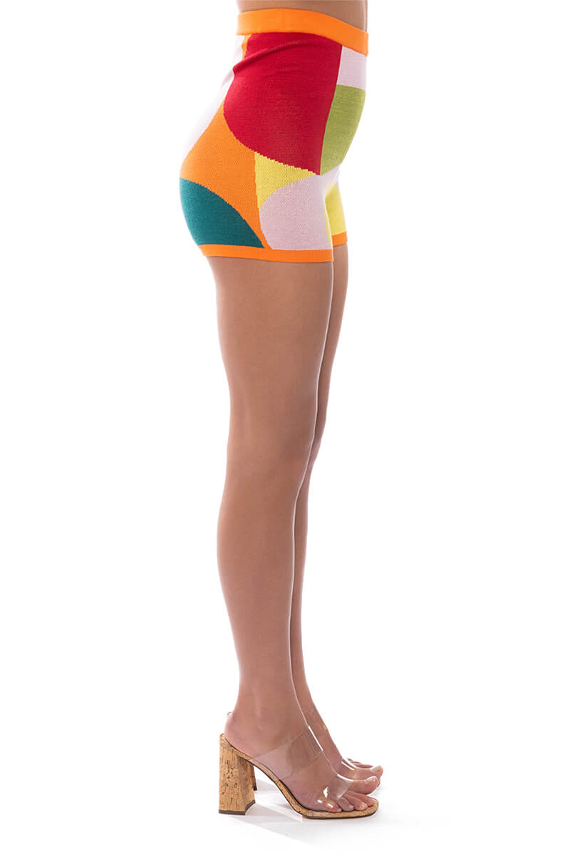 DONNA KNIT BOOTY SHORT