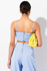 DONT CROSS ME CROP TOP