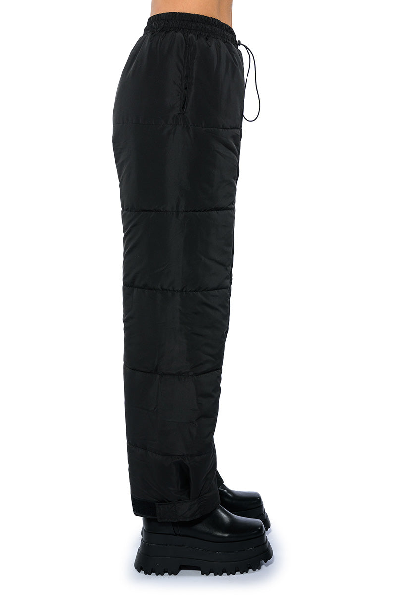DOUBLE UP PUFFER PULL ON JOGGER