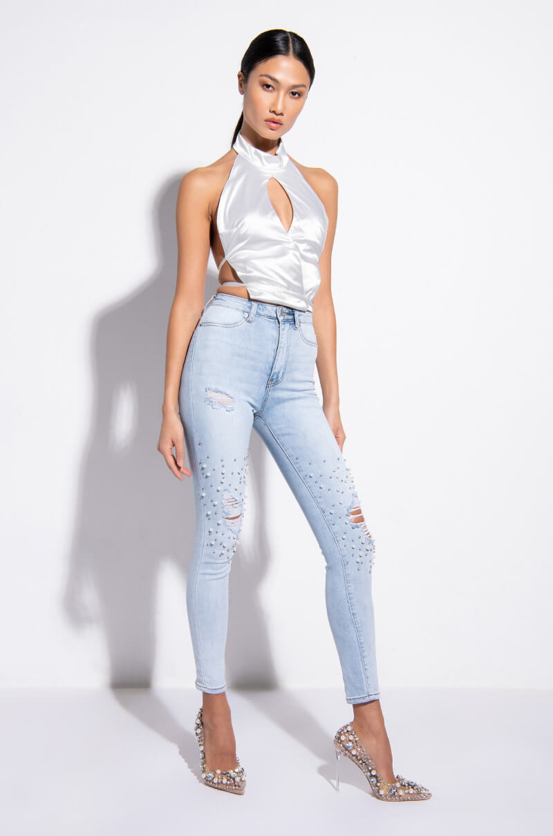 SEXY DENIM HIGH RISE DENIM