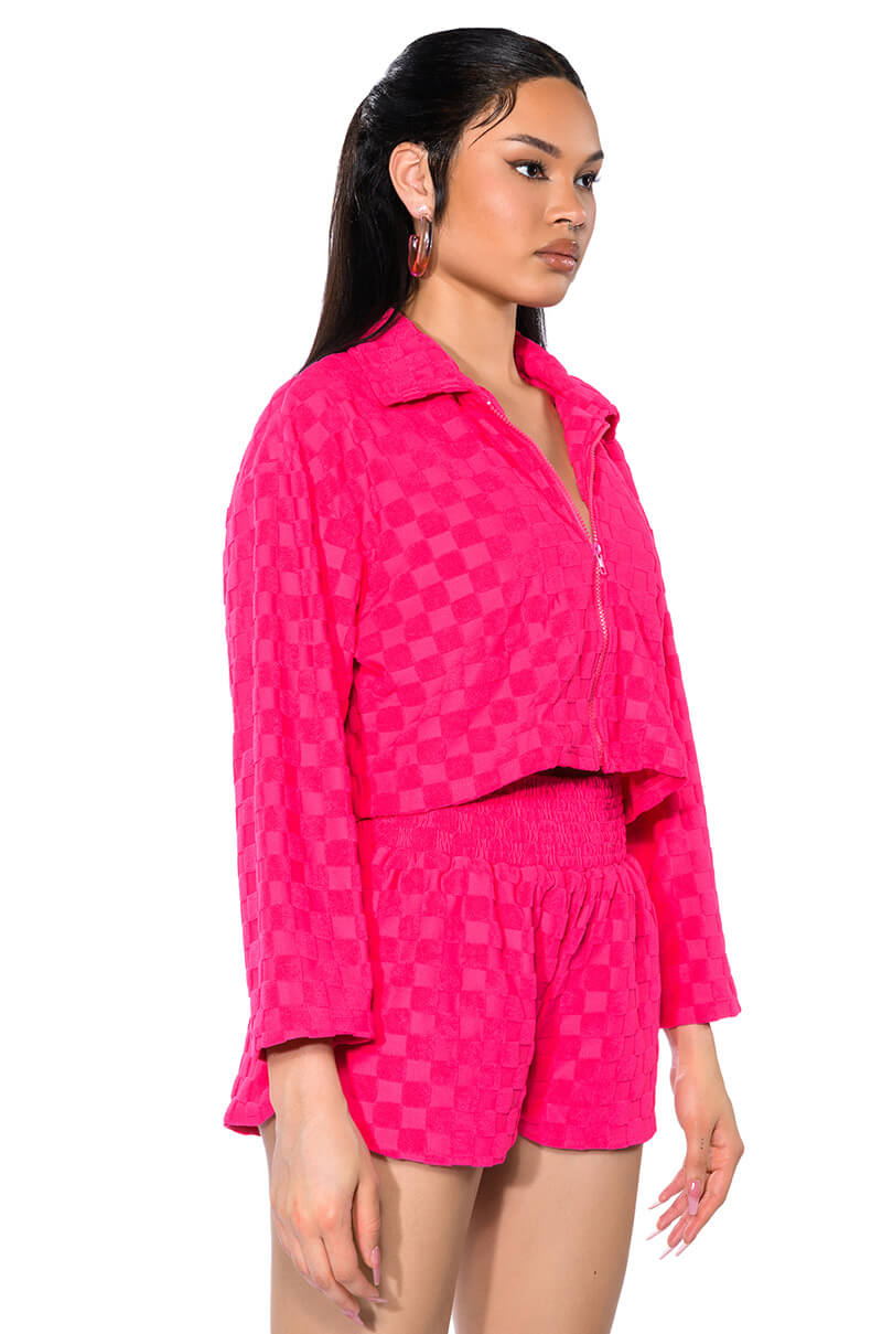 EASY DAYS ZIP UP JACKET
