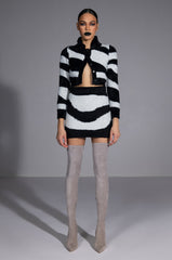 EASY DOES IT KNIT MINI SKIRT