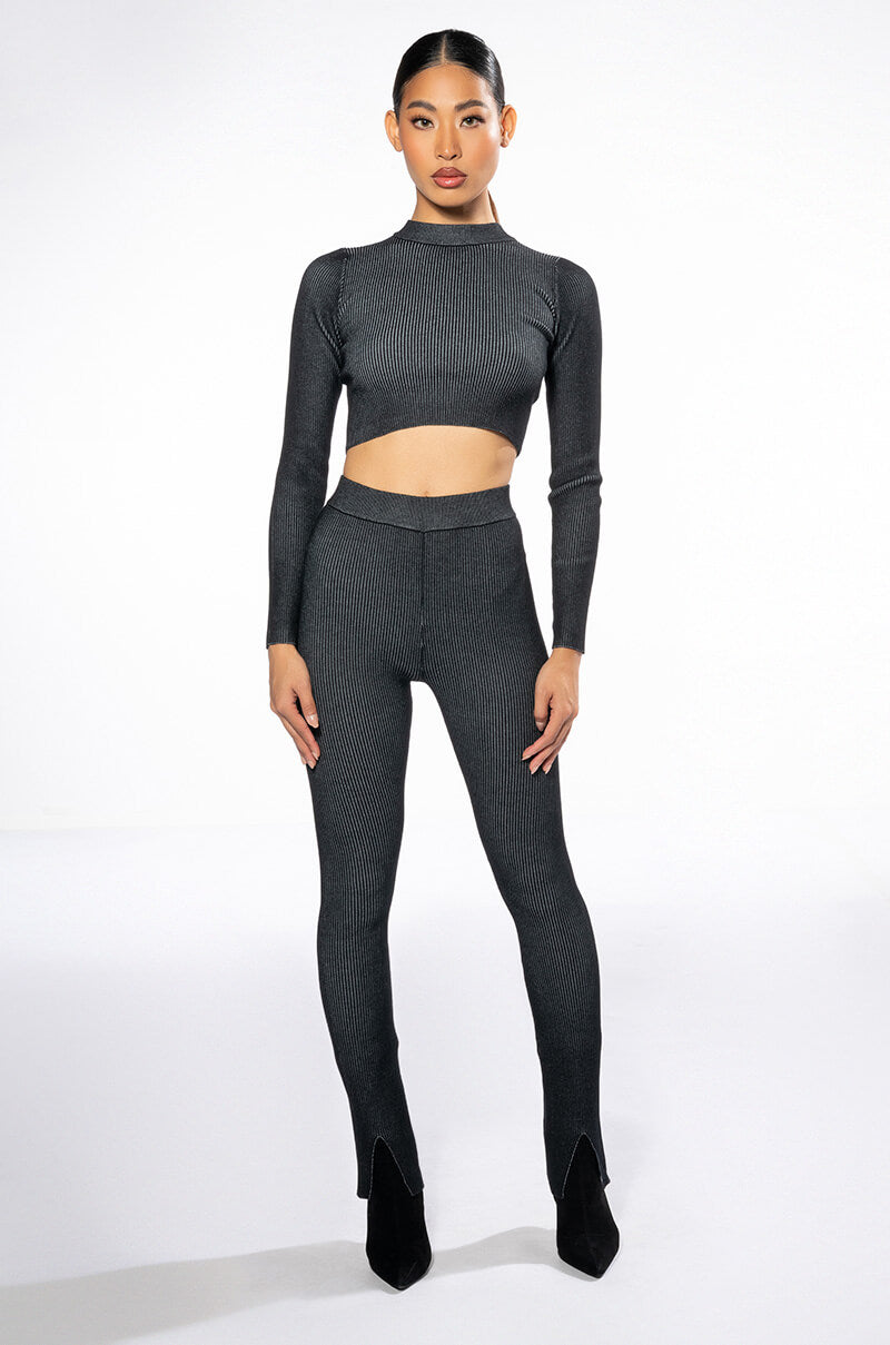 ELLA FLARE SWEATER LEGGING