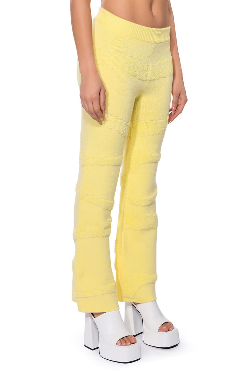 CARISSA COZY KNIT WIDE LEG PANT