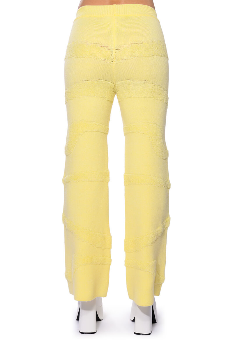 CARISSA COZY KNIT WIDE LEG PANT
