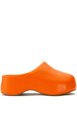EMELIA EMBELLISHED CLOG IN ORANGE