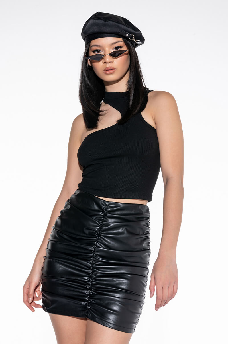 EOS CUTOUT RIBBED TANK