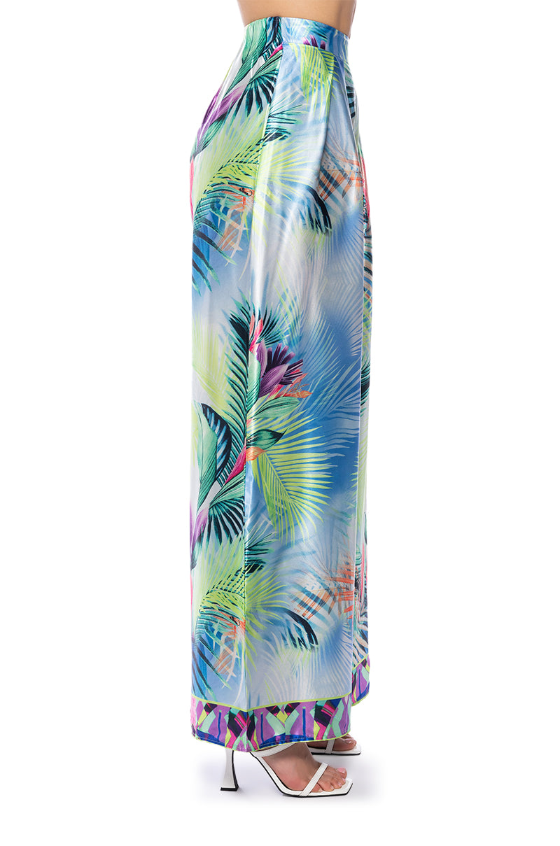 ETTA EXTRA WIDE FLORAL PANT