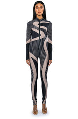 EVERY EVENT PATTERNED CATSUIT