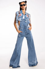 EVERYDAY WIDE LEG OVERALLS