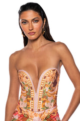 EVOLVE DEEP V CORSET TOP