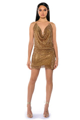 EXCEPTIONAL CHAINMAIL MINI DRESS
