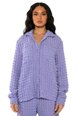 EXISTING LOUDLY TEXTURED BUTTON DOWN TOP