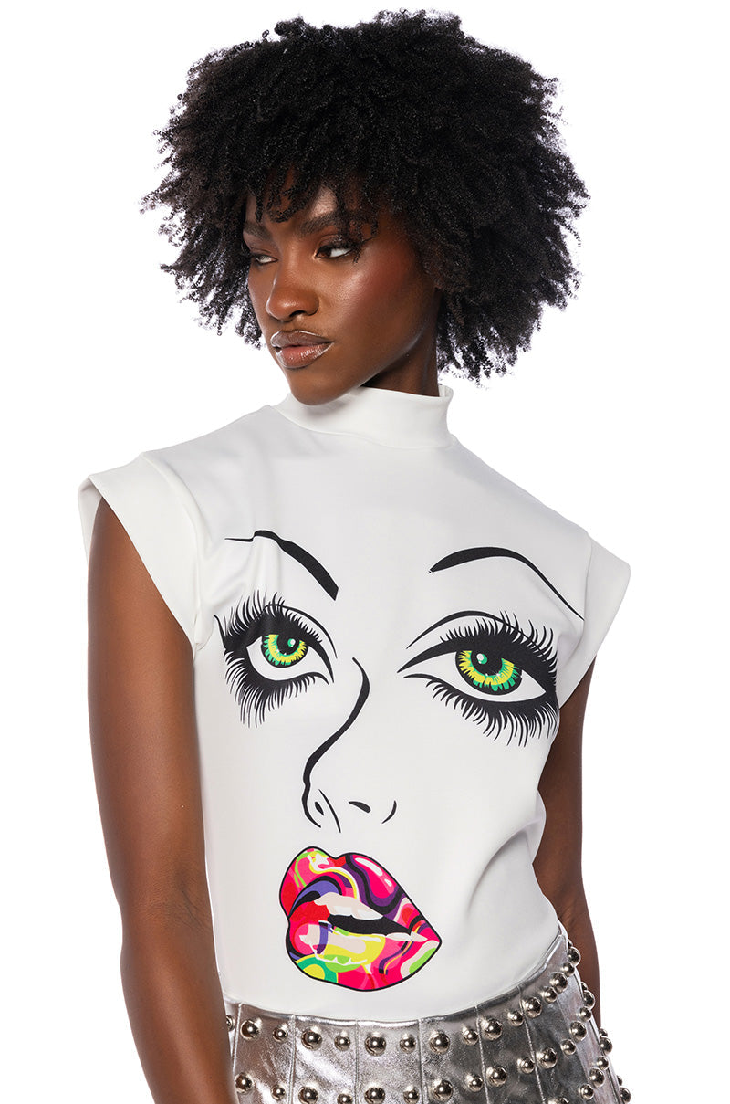 FACE THE FACTS GRAPHIC TEE