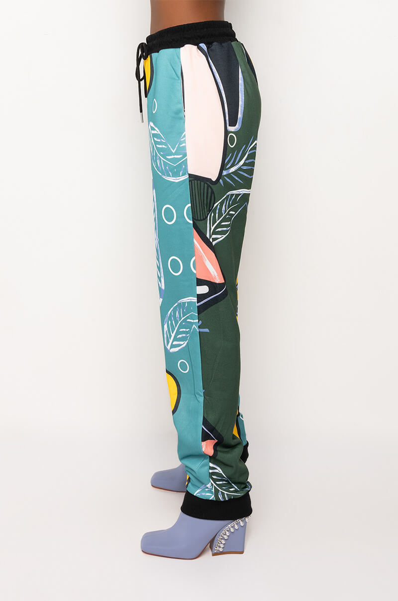 FACE TO FACE PRINTED JOGGERS