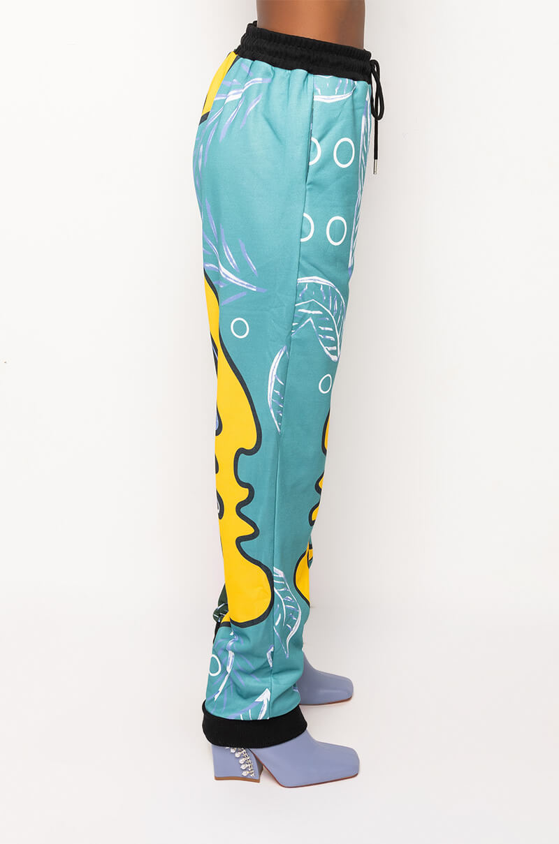 FACE TO FACE PRINTED JOGGERS