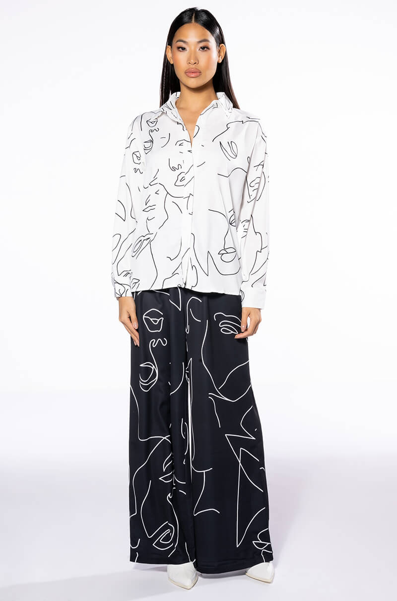 FACES WIDE LEG PANT