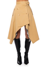 FALL FORWARD TRUMPT MAXI SKIRT