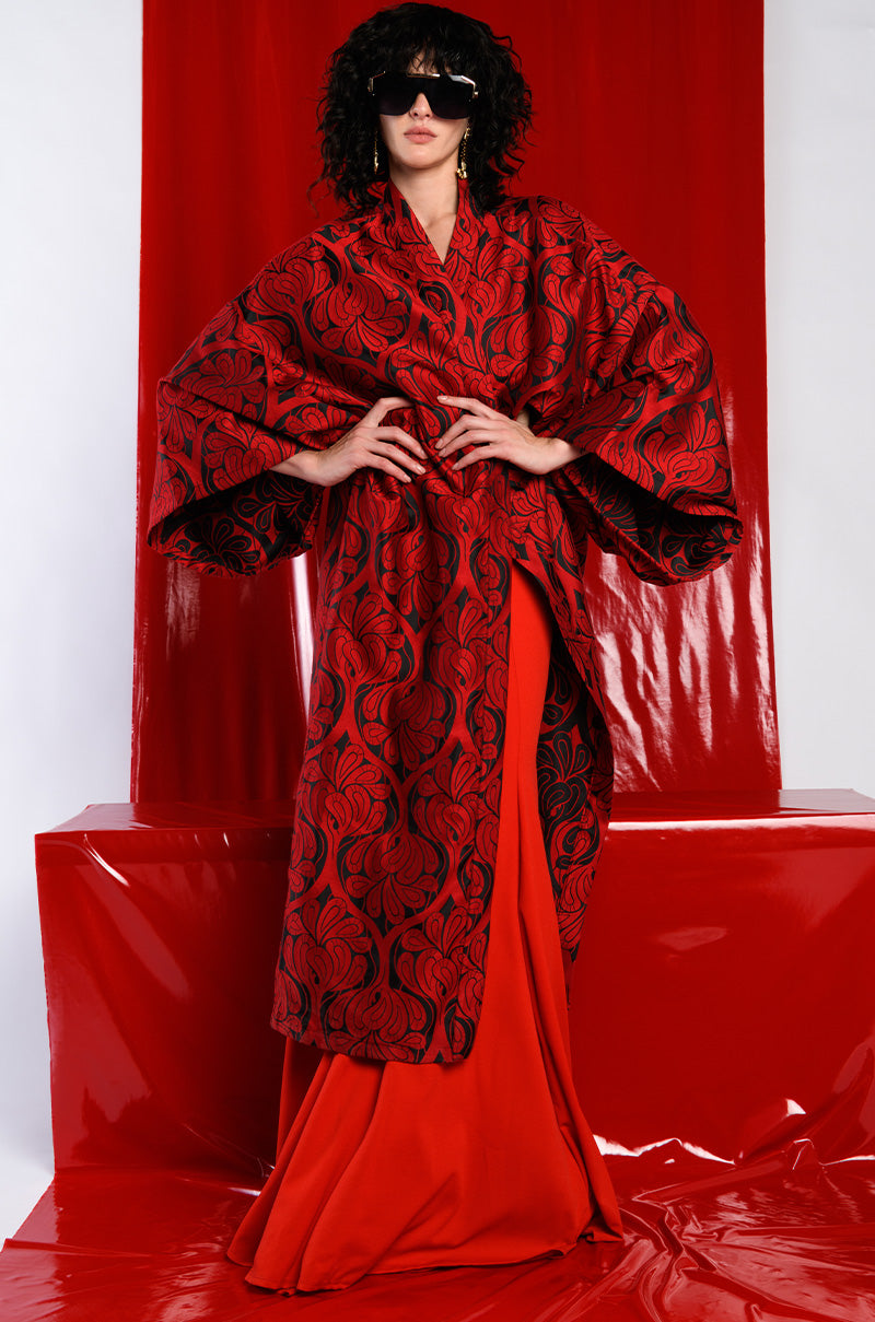 FANTASIA BROCADE KIMONO JACKET