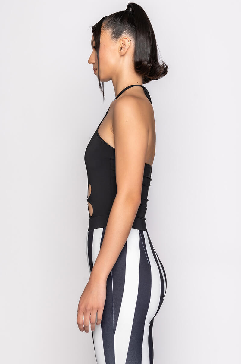 SERENA FLORAL CUT OUT BODYSUIT