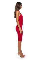 FAV LITTLE MAXI DRESS IN RED