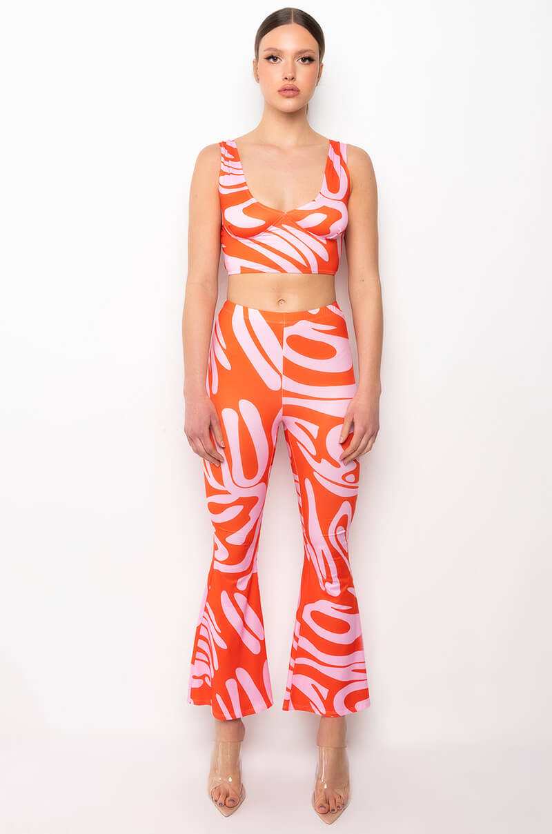 FIRE FLARED LEGGING