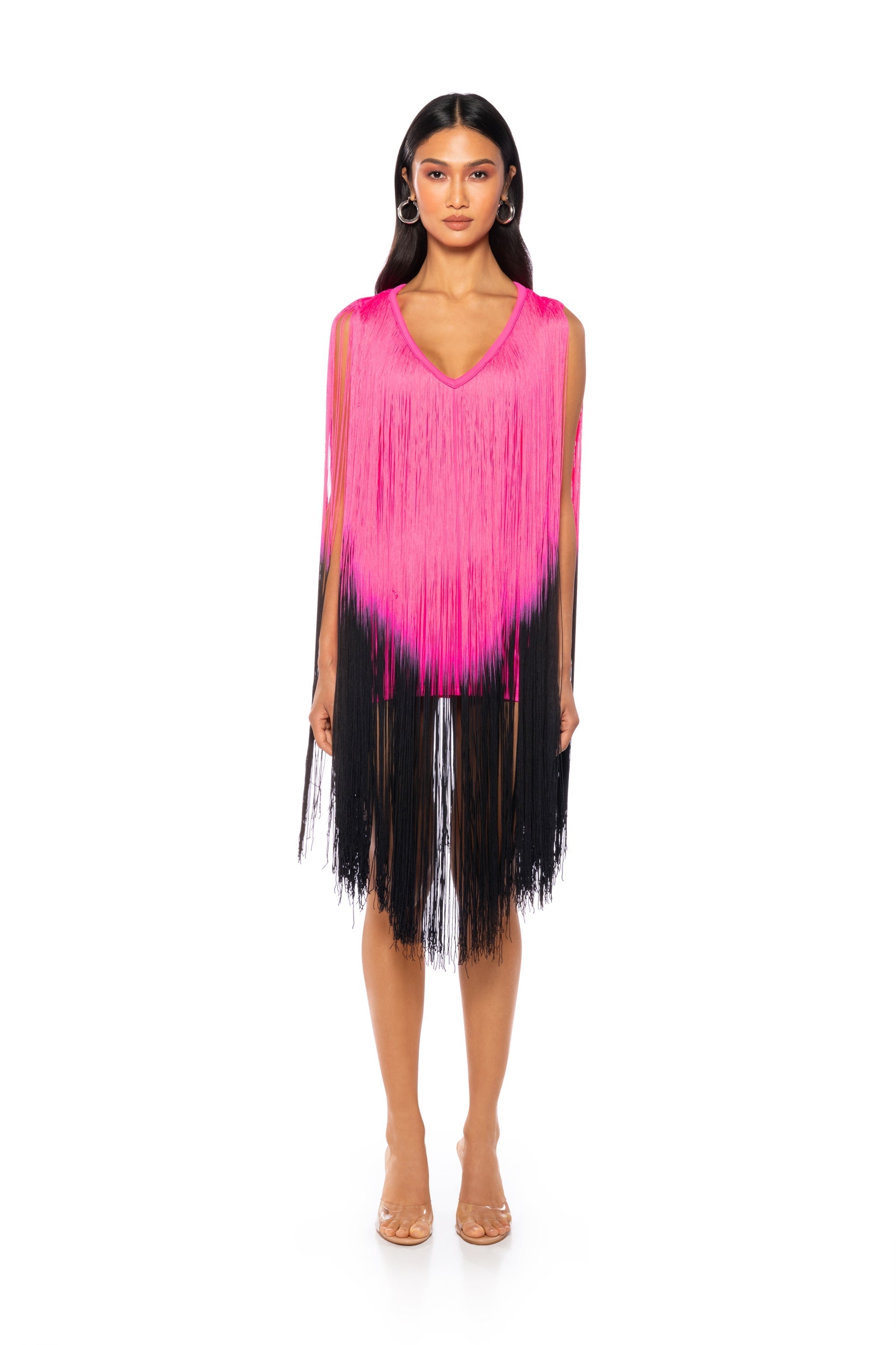 FLAPPER FRINGE MINI DRESS