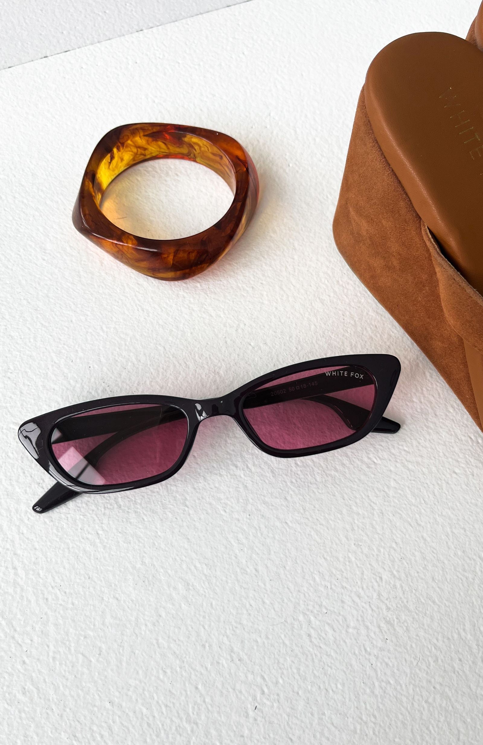 Ethan Sunglasses Burgundy