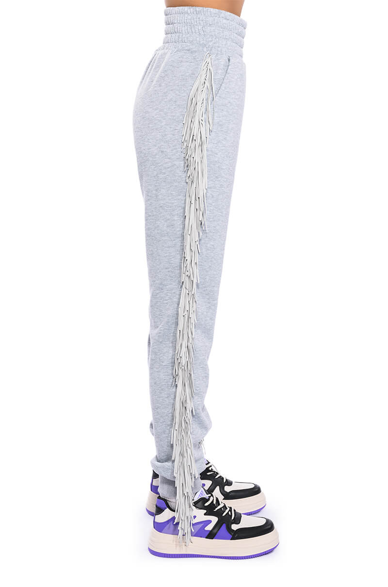 FRINGE ALL THE WAY JOGGER
