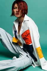 FUNKY FIERCE POCKET BUTTONDOWN