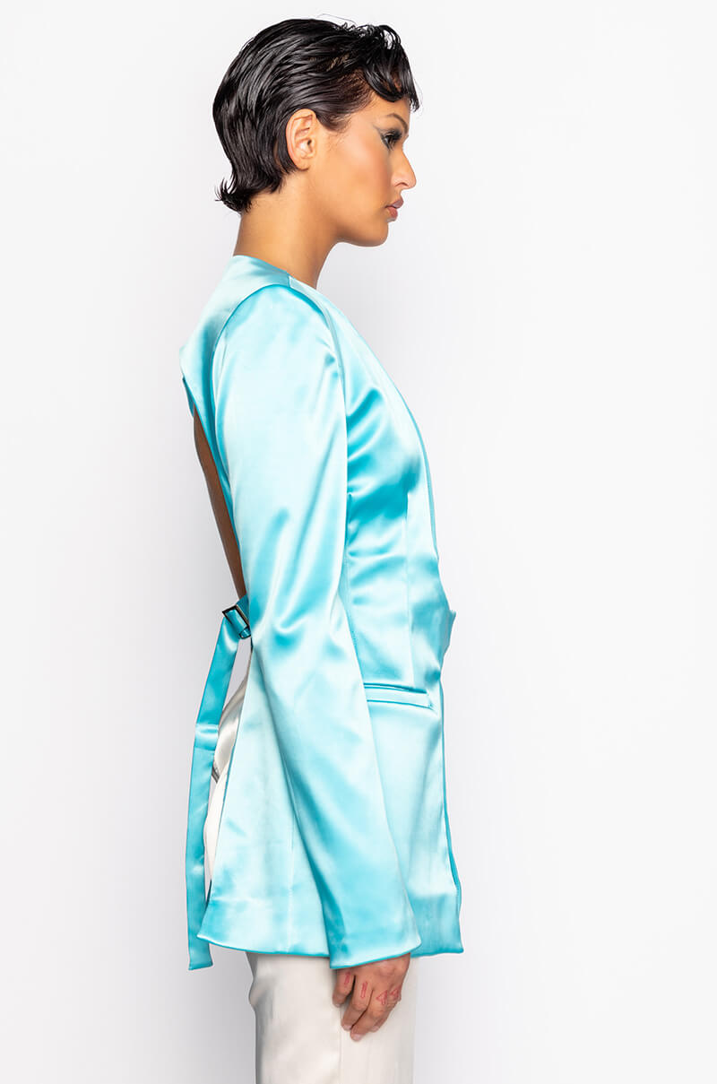 KEYGAN CUT OUT FITTED BLAZER