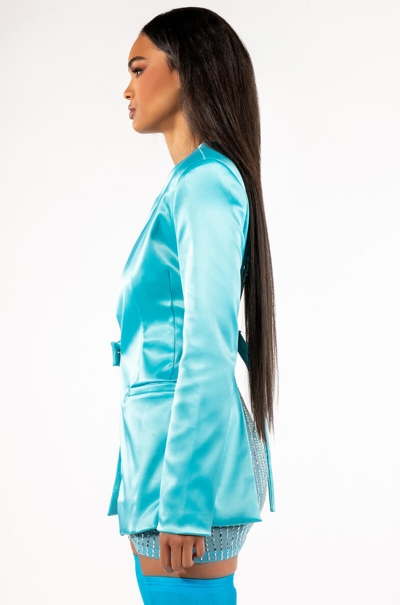 KEYGAN CUT OUT FITTED BLAZER