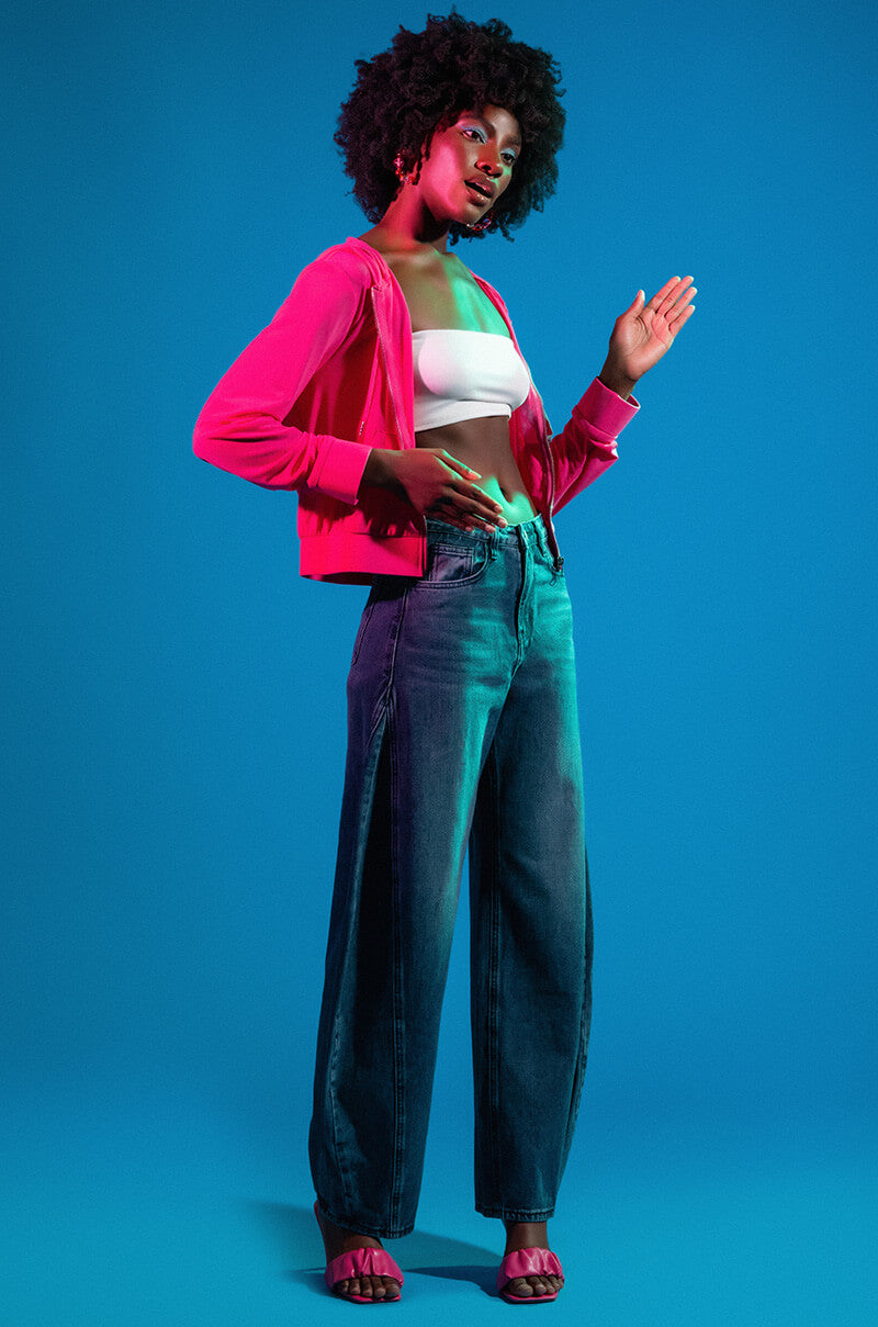 GENIE WIDE LEG JEANS