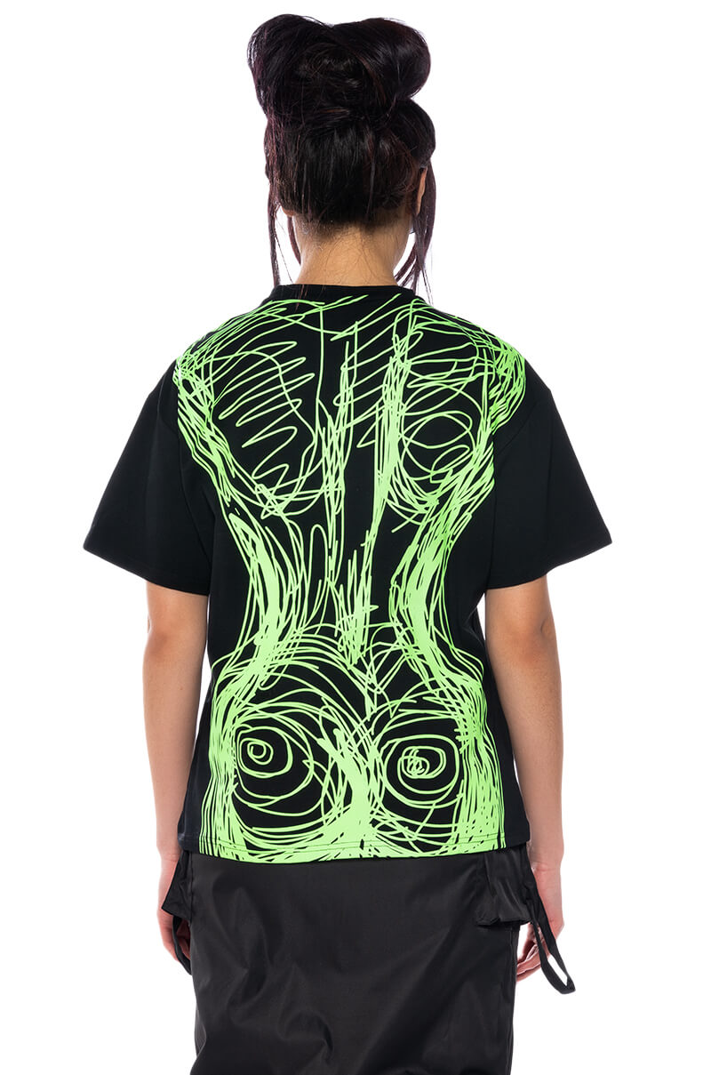 GESTURE DRAWING GRAPHIC TSHIRT