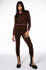 GET IN LINE CREW NECK SWEATER