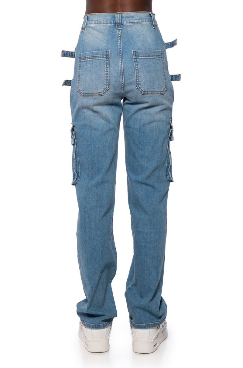 GIRLS JUST WANNA HAVE FUN DENIM JEANS
