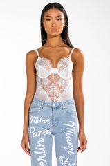 GISELE LACE CUP BODYSUIT