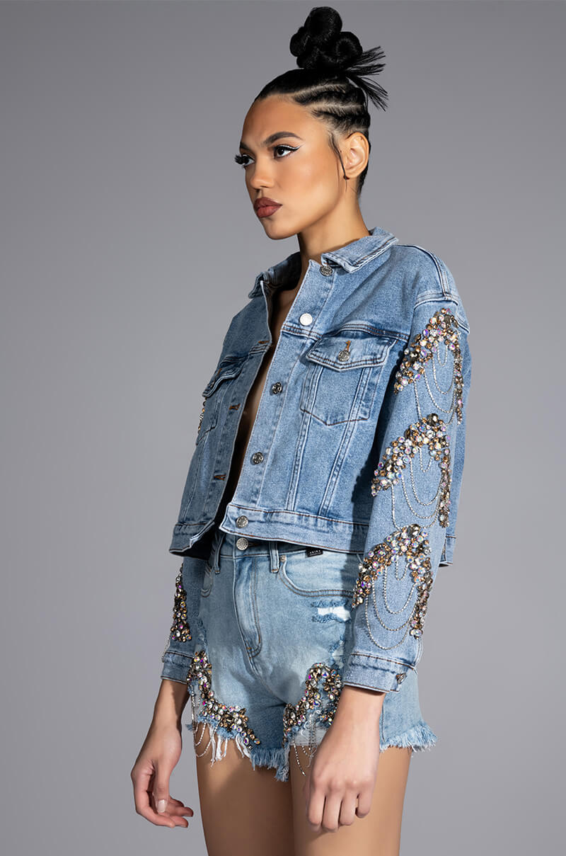 SEXY DENIM DENIM SHORT