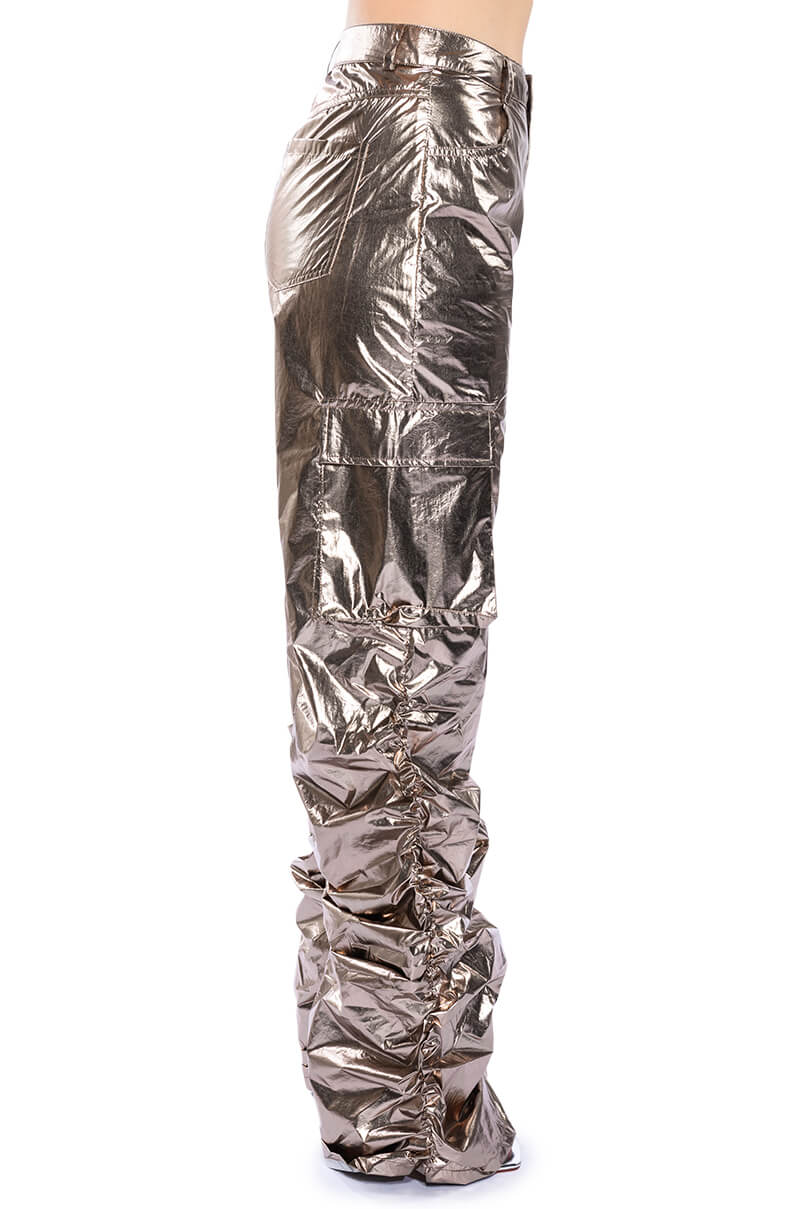 GLIMPSE OF MAGIC RELAXED METALLIC PANT
