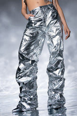GLIMPSE OF MAGIC RELAXED METALLIC PANT