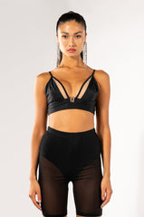 MESH INSERT BRALETTE