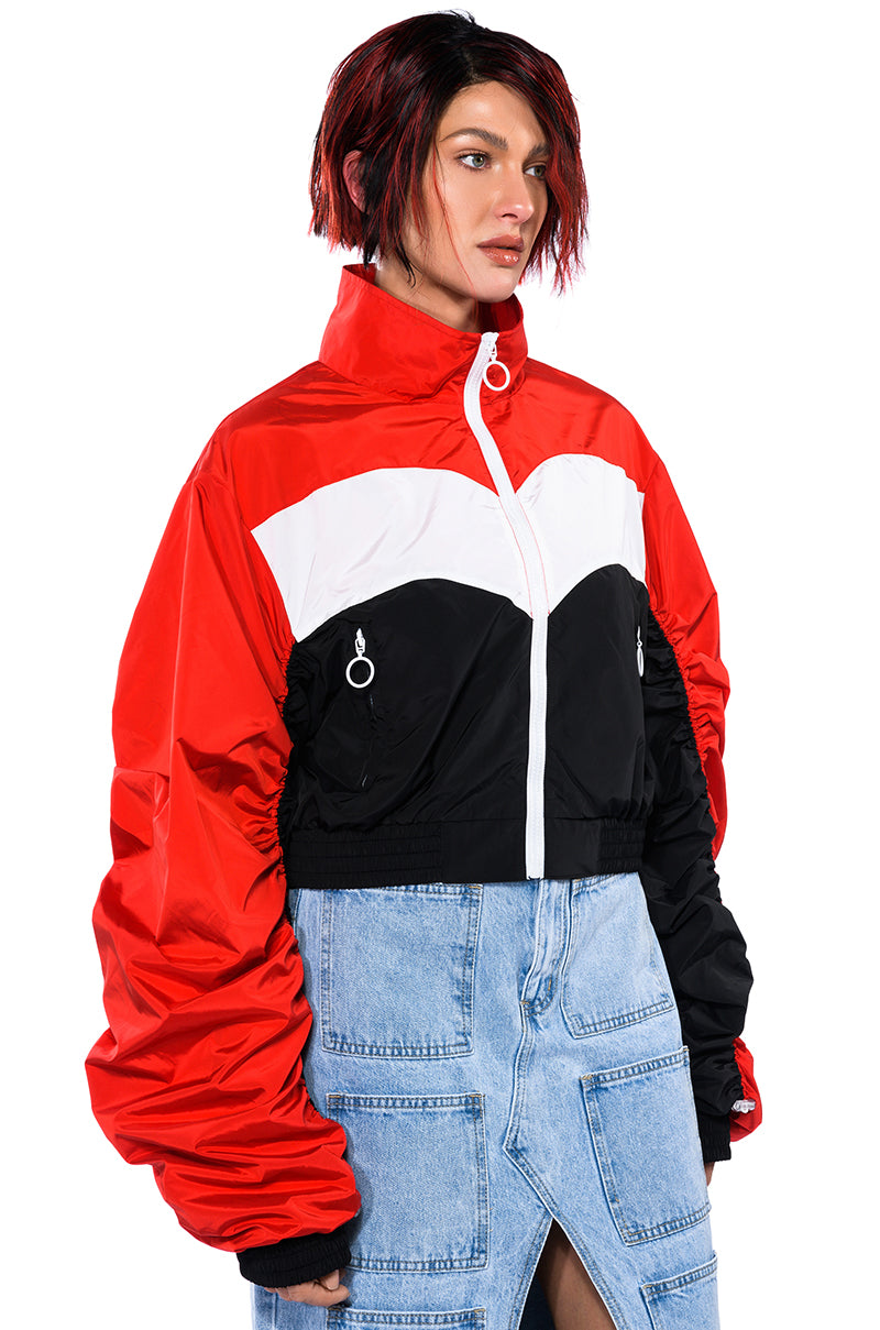 GOLD MEDAL SPORTY BOMBER